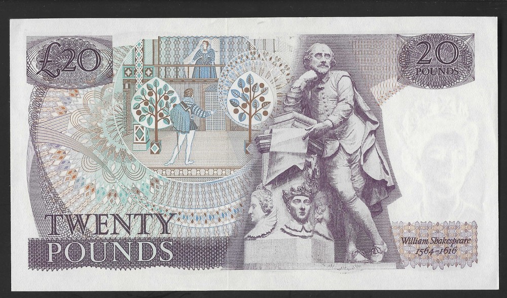B328 PAGE 1970 TWENTY POUND £20 BANKNOTE - UNCIRCULATED - SELECT YOUR NOTE - UNC