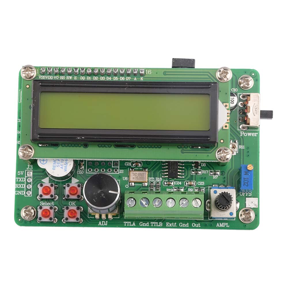 DDS Function 5MHz Signal Generator Module Sine/Triangle/Square Wave TTL Output