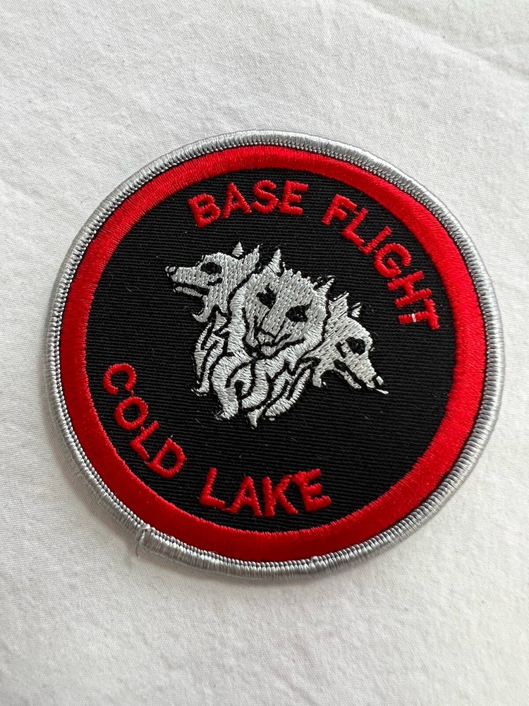 Vintage Base Flight Cold Lake 3’x 3’ Patch Brand New