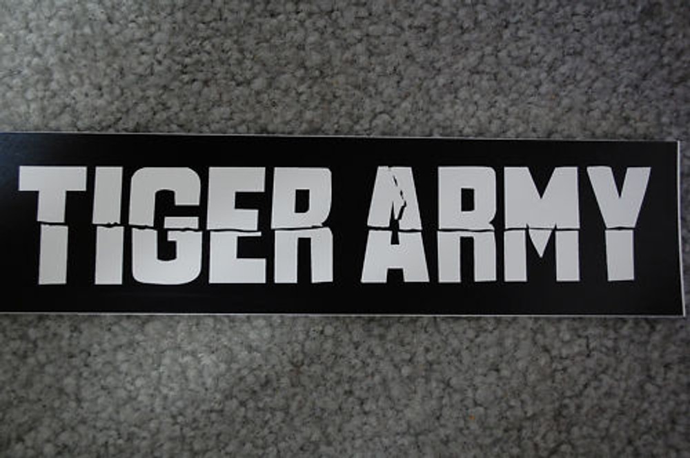 Tiger Army Sticker (453)
