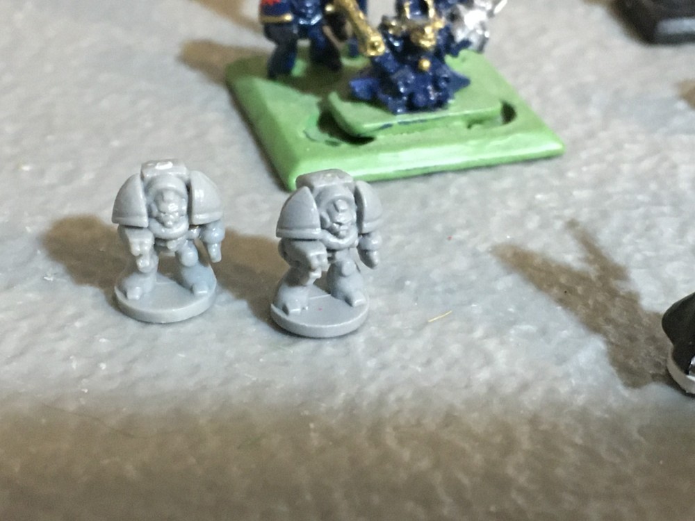 A33494 WARHAMMER EPIC 40K SPACE MARINES MIXE TERMINATOR COMMAND ASSAULT GW