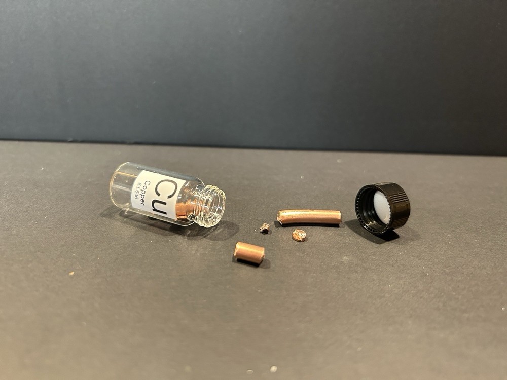 Cu (Copper) - Copper Element Sample - 99.999% Copper - 10g +/- 0.02g