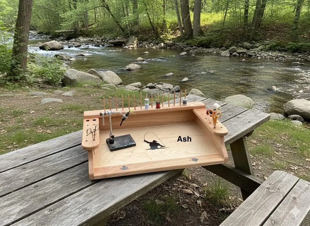 Fly Tying Bench in Ash