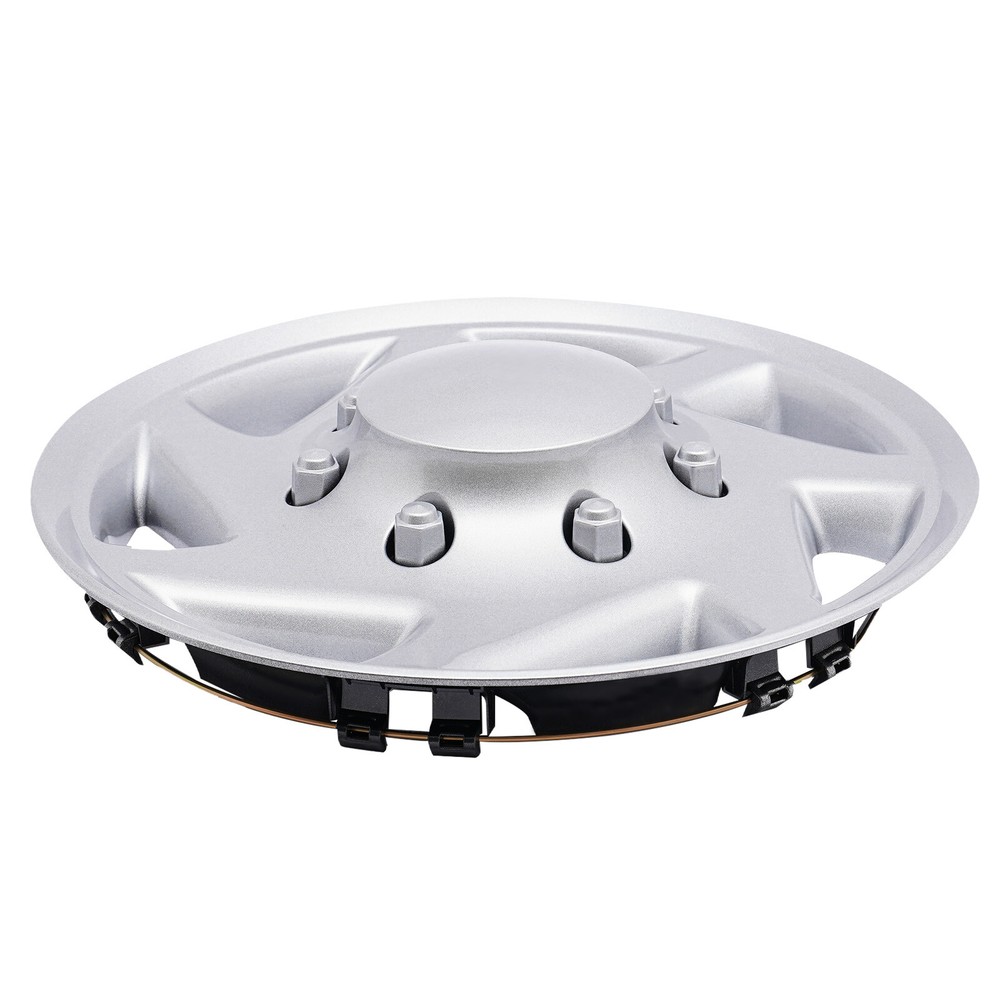 For Ford E250 E350 E450 Econoline 1999-2018 4pcs Silver Hub Caps Rim Simulators