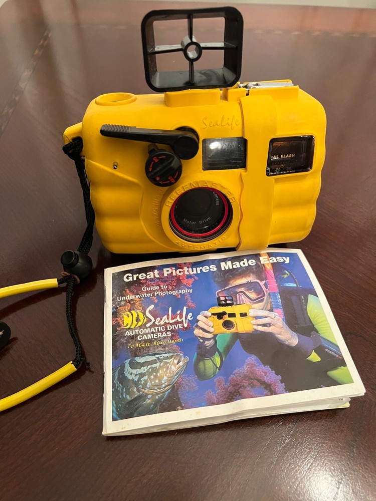 SeaLife ReefMaster RC Automatic 35mm Underwater Camera Coral Flash Tested