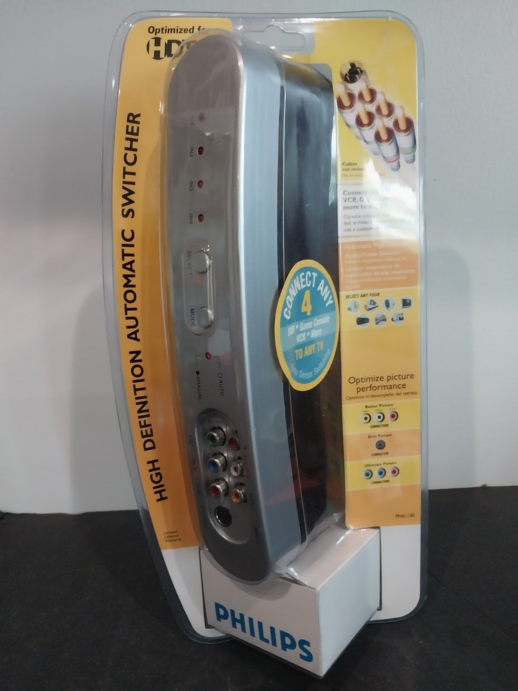 Phillips 4 Way High Def Automatic Switcher