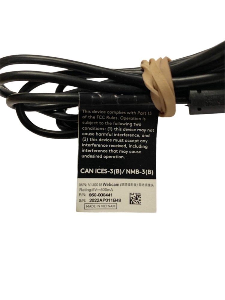 Logitech V-U0018 Webcam