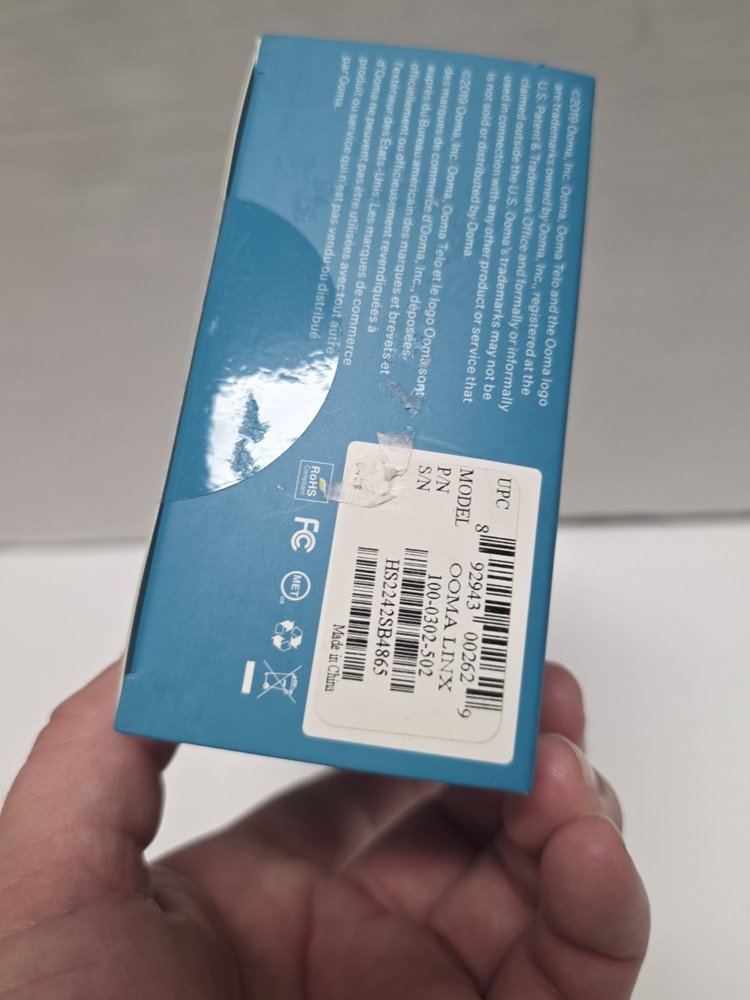 Ooma Linx Remote Phone Jack, Wireless Accessory for Ooma Telo