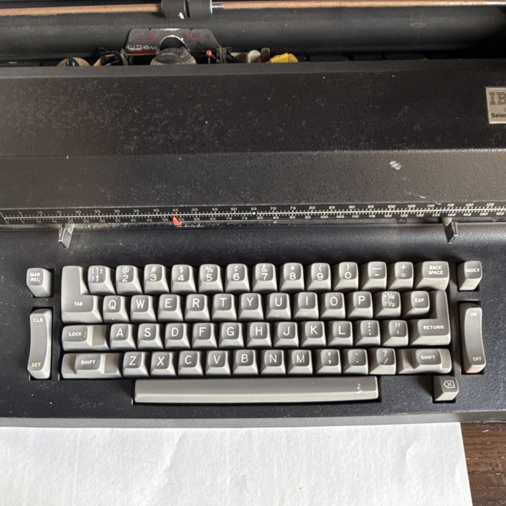 IBM Correcting Selectric II Electric Typewriter Black