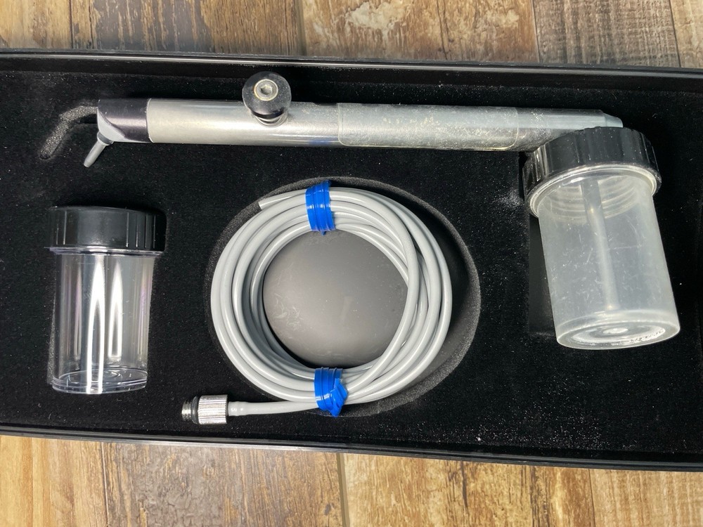 Precision Micro Abrasive Surface Prep Tool Kit Hose Bottles Case