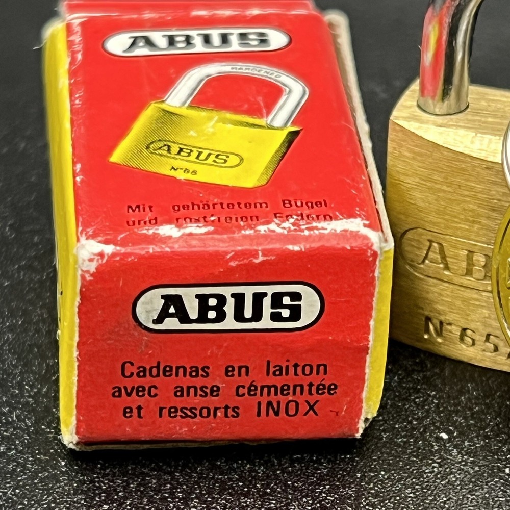 ABUS 65/20 Solid Brass Padlock T1