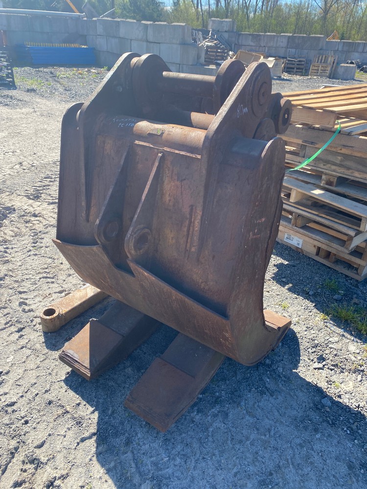 Geith 2 over 3 Excavator Grapple Attachment, 80mm Pins