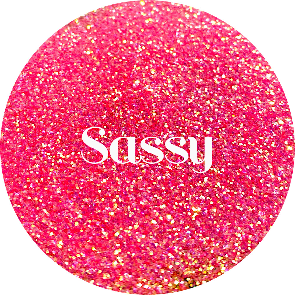 Premium Polyester Glitter - Neon Hot Pink