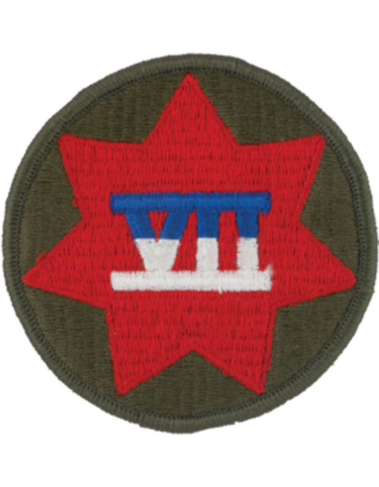7th Corps Patch - Full Color Dress Patch