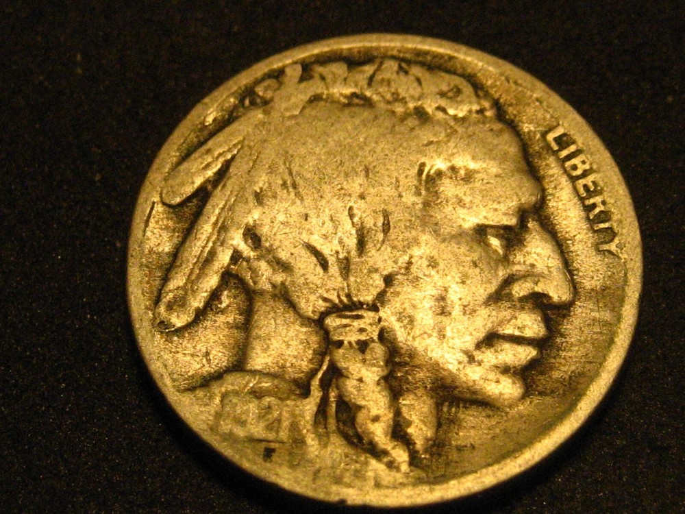 1921-S Buffalo Nickel