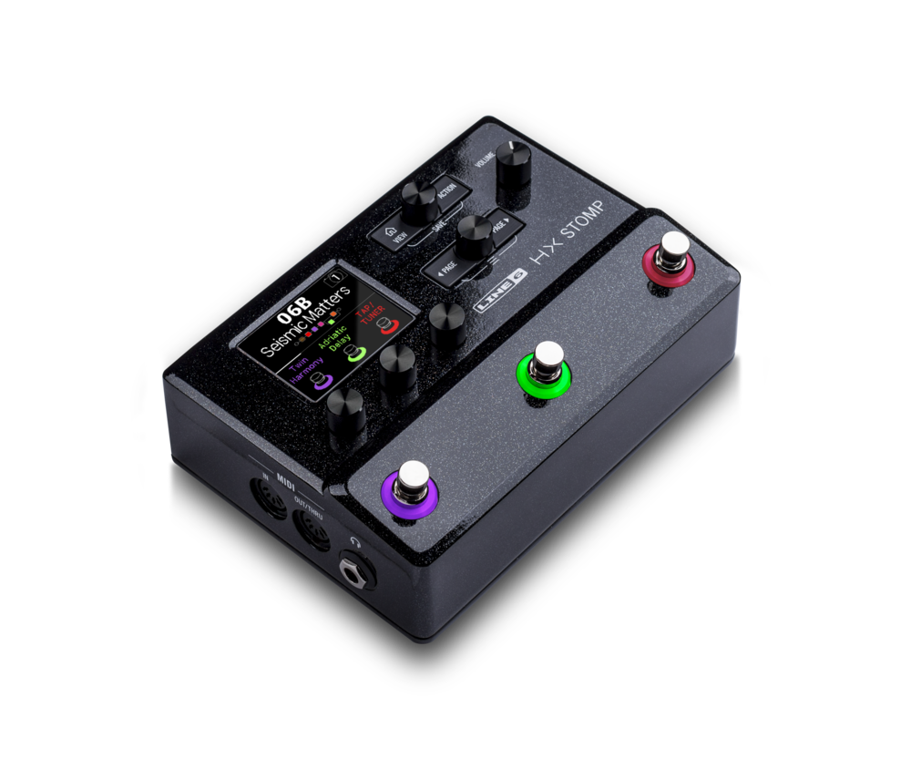 Open Box Line 6 HX Stomp Amp & Effects Processor Guitar Multi Effects Pedal