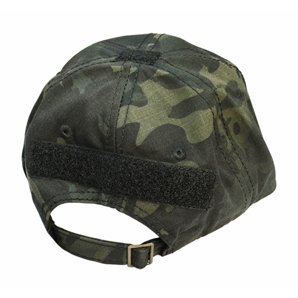 Special Force Tactical Contractor CAP HAT Removable Flag-MULTICAM BLACK