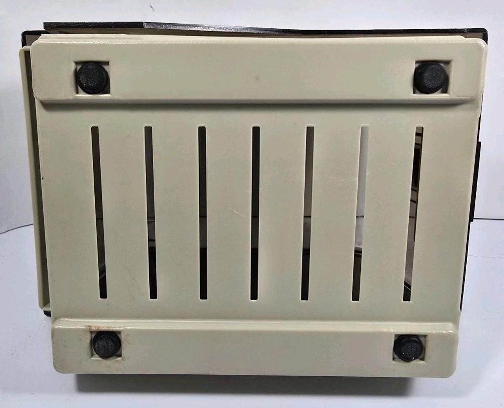 Vintage 5.25" Floppy Disk Storage Case Flip-Up Disk File 5