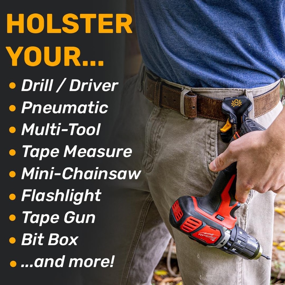 Spider Tool Holster - Self Locking, Quick Draw, Holster,