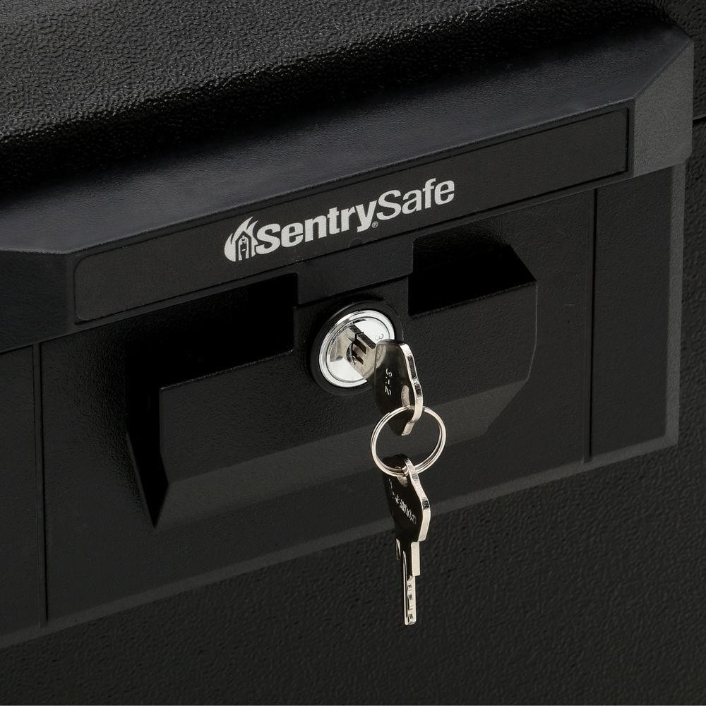 Fire Resistant Safe Chest Security Box Lock Storage Home Key File Protection