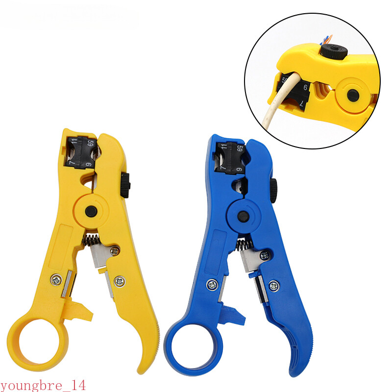 Automatic Stripping Pliers Universal Coaxial Cable Wire Crimping Tools