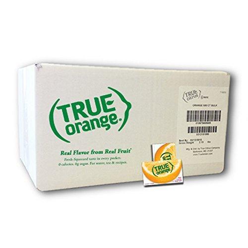 True Orange Bulk Pack, (500 Count) - Real Flavor From Real Fruit