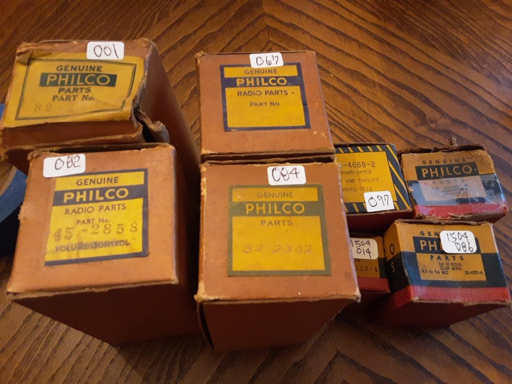 NOS Philco ANT Osc Coil Rf Lot