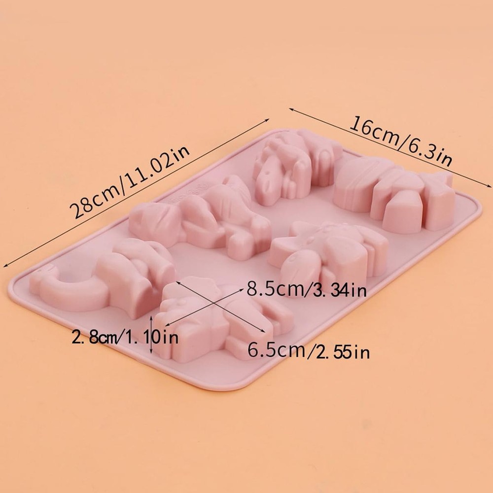 1pc-dinosaur Silicone Mold