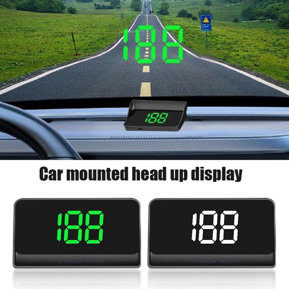 Car Speedometer HUD GPS Head Up Display Digital Speed Meter Windshield Projector