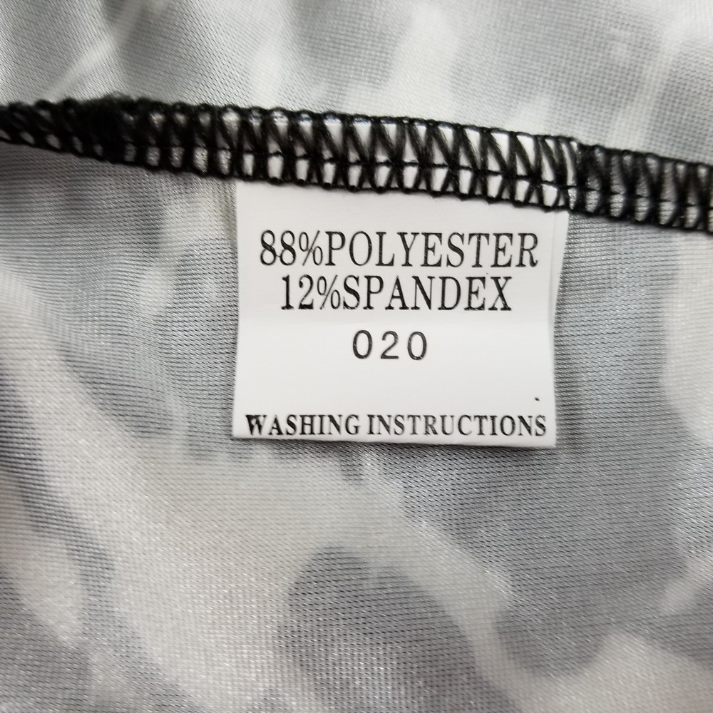 Halloween Leggings Black White Leg Bones Size Small