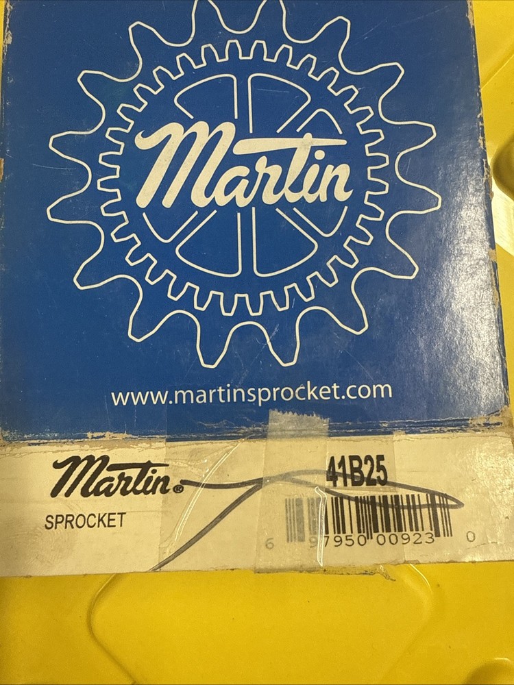 (Qty 1) Martin Roller Chain Sprocket 41B25, 25 Teeth
