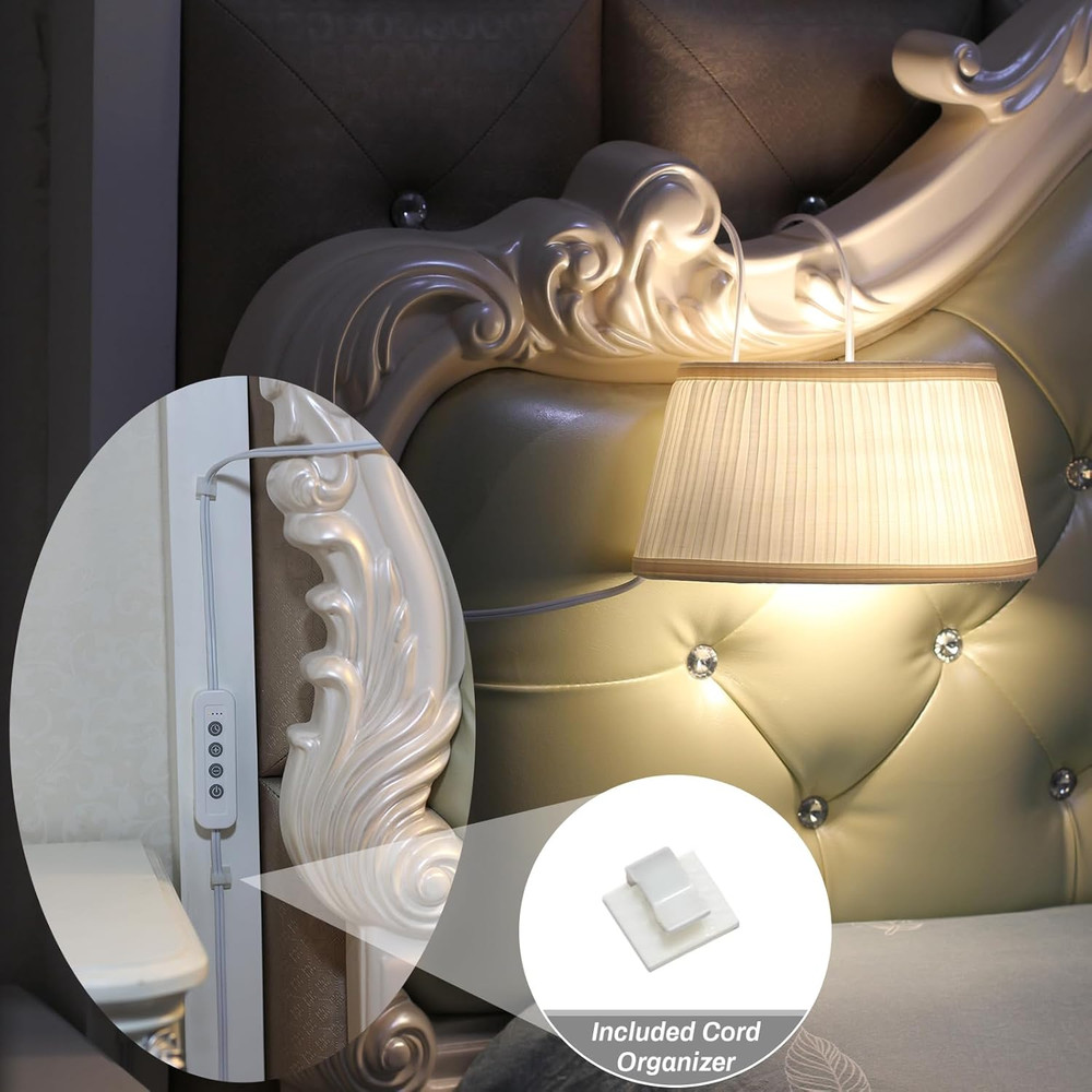 NITOWOLF Bed Reading Light, Headboard Light Reading Lights for Books in Bed with