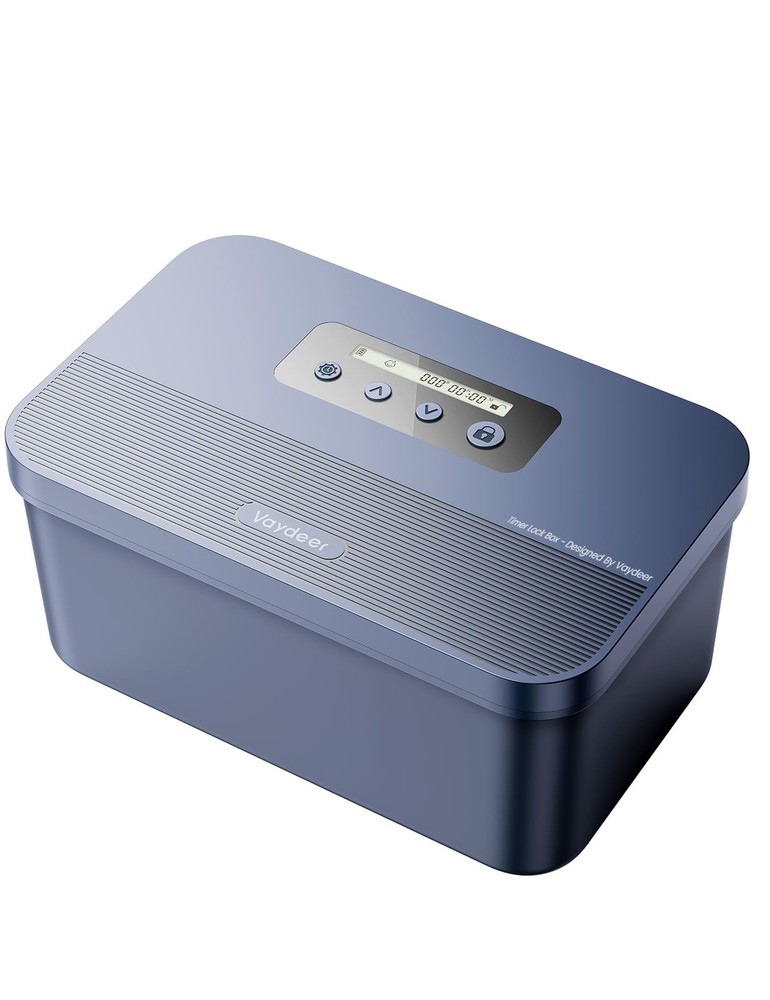 Safe Timed Lock Box, Phone Lock Box with Timer Unplug from Phones, Video Game...