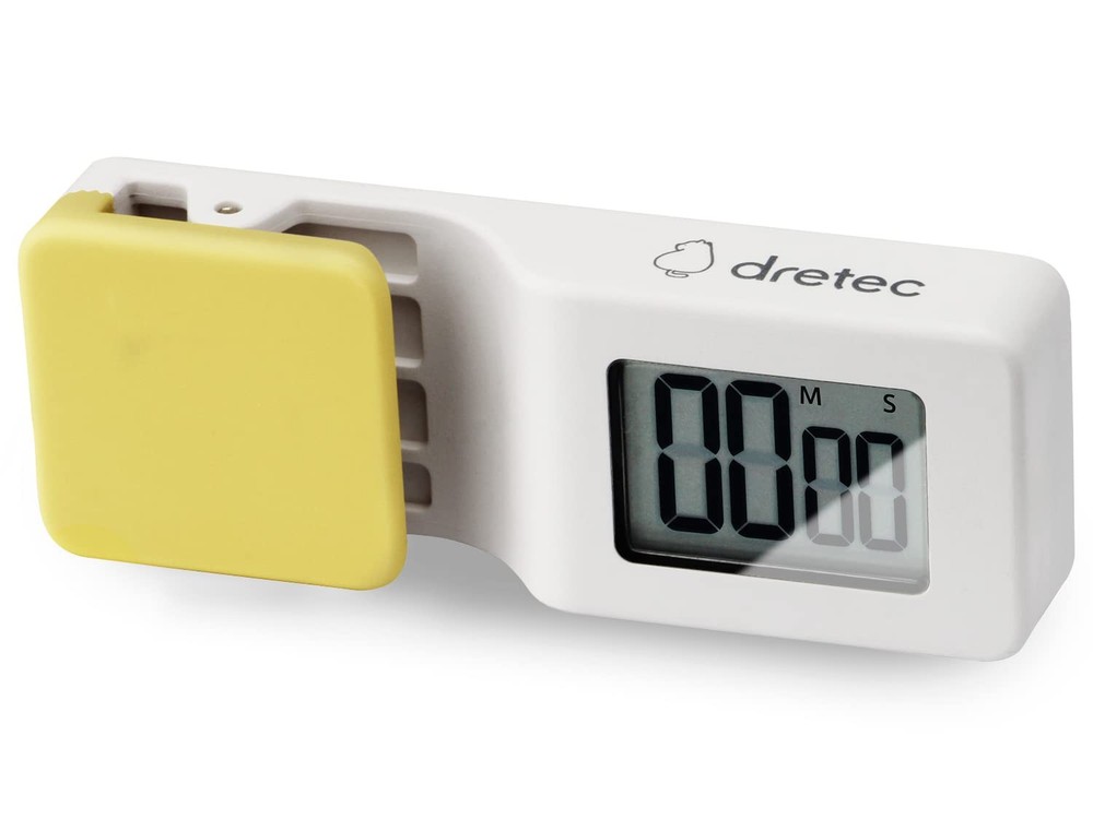 Clip timer study timer magnet yellow