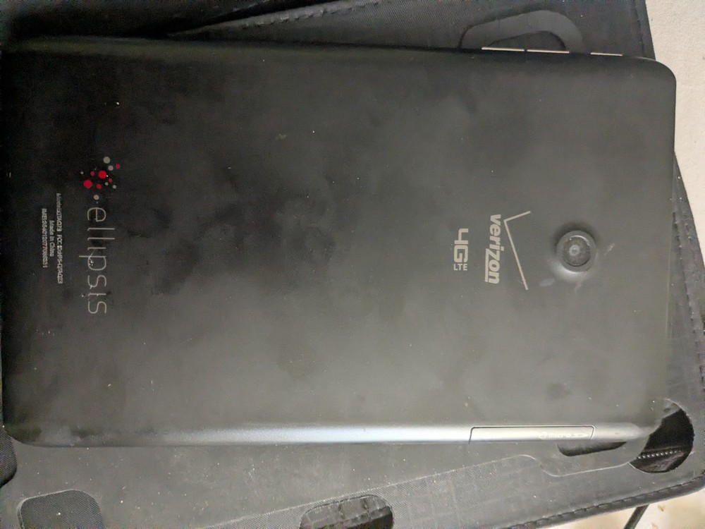 Verizon 4G Ellipsis tablet