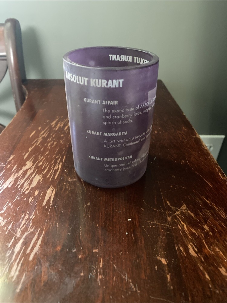 Absolut Kurant Recipe Glass