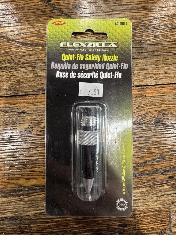 Legacy Flexzilla Quiet-Flo Safety Nozzle AG1091FZ