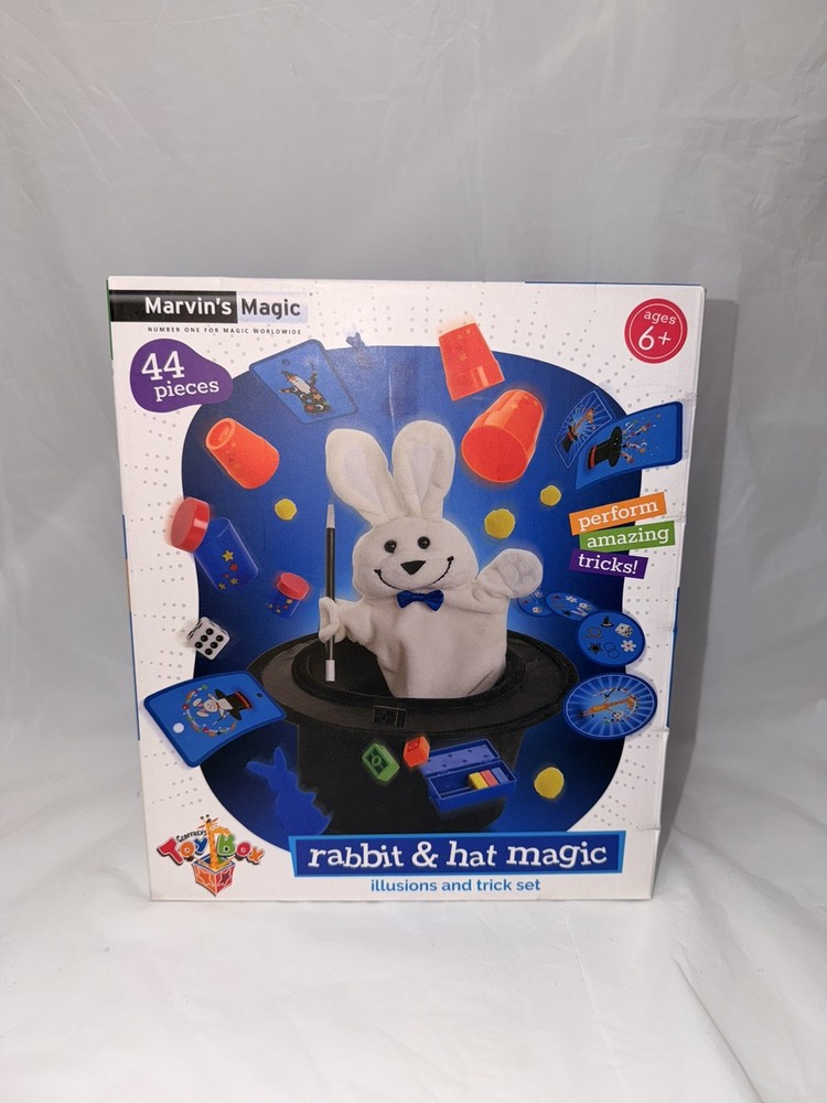 MARVIN'S MAGIC  -rabbit &hat magic illusions and trick  set 44pieces