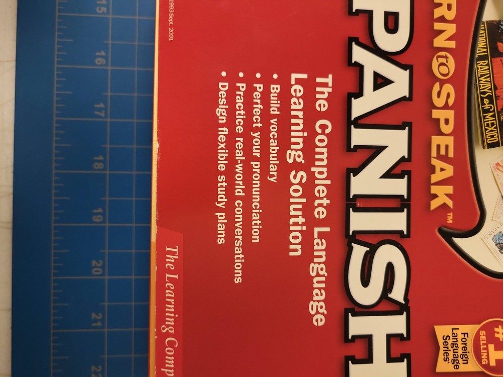 Learn to Speak Spanish Language Learning Solution 5 CDs The Learning Company