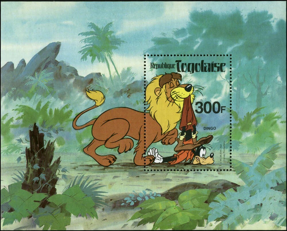 Togo Scott #1072 Souvenir Sheet Mint Never Hinged