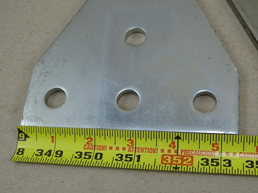 (3) B-Line 5 Hole Tee Gusset Plates , B532ZN