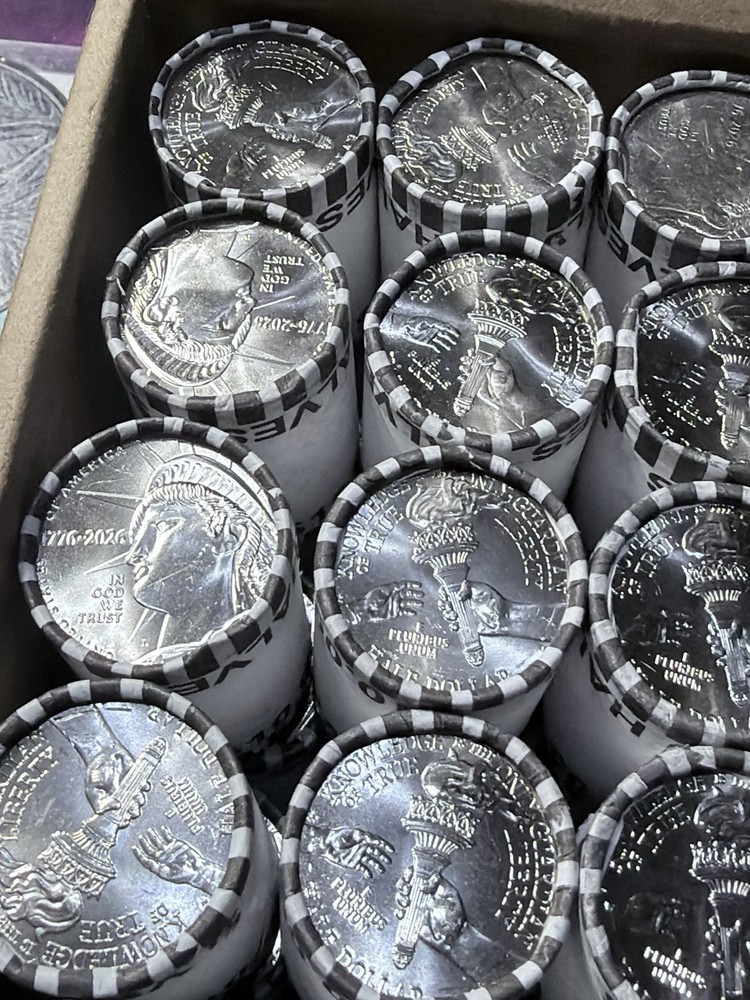 2026 D Half Dollar Roll Mint Au 1 ROLL From Box!