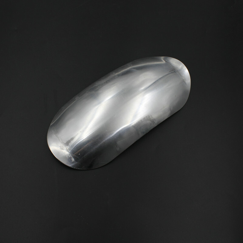 Universal Motorcycle Silver Wheel Protector Short Front Fender Mudguard Fairing