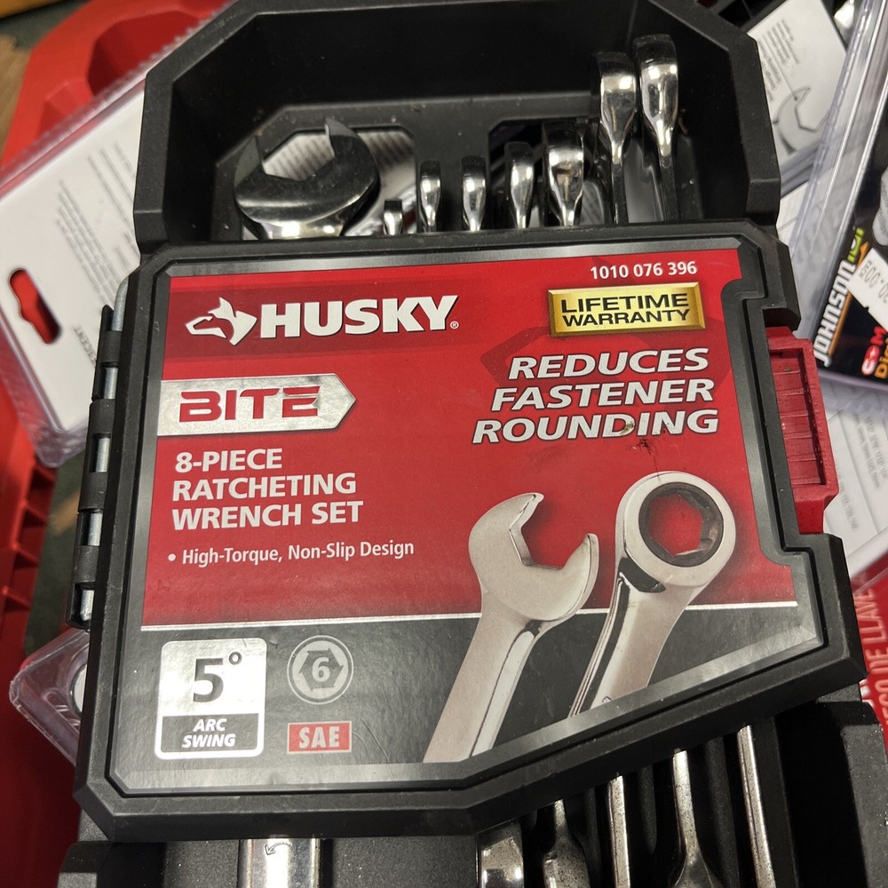 BITE Metric  Ratcheting Wrench Set (8-Piece)