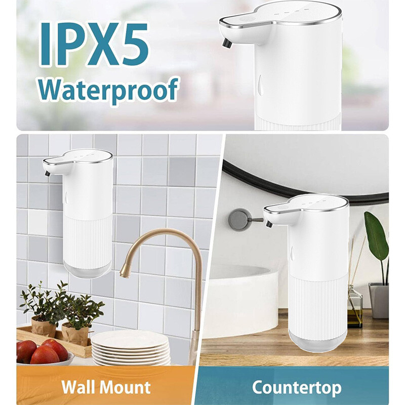 Automatic Soap Dispenser Touchless Hands Free No Touch Foaming Soap Dispenser
