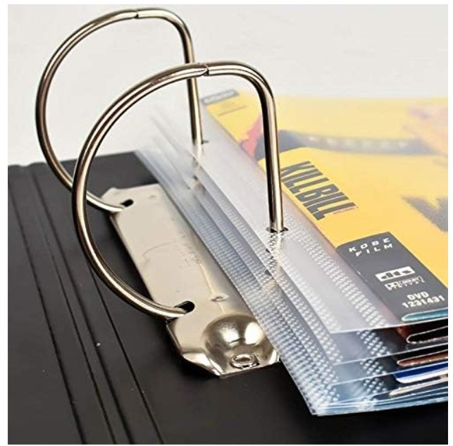 DJOIS by Tarifold - CD & DVD 2-Ring Binder - Durable CD & DVD Storage,Durable A5