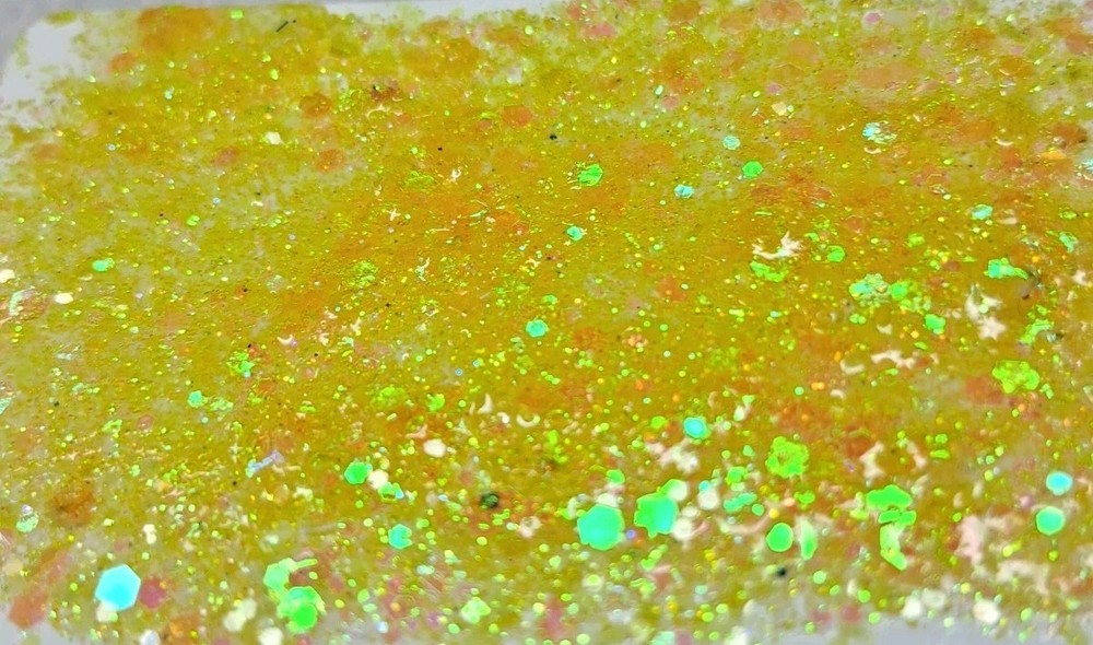 1 TSP Chunky Glitter Mix YELLOW