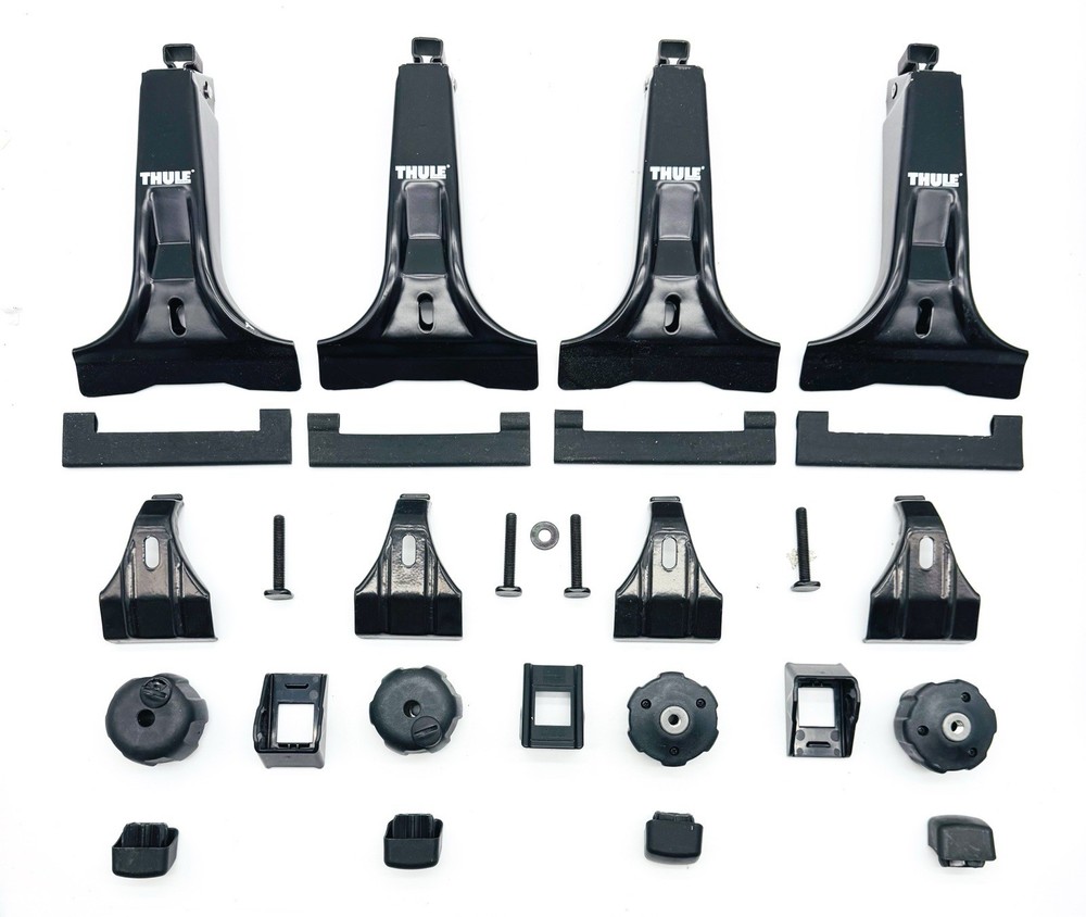 Thule Rapid Gutter High Foot Pack (4-Pack) - (Model 387101) MISSING 1 PART READ