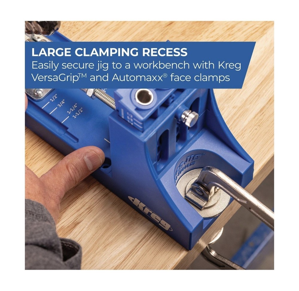 Kreg Jig K4 Pocket Hole System - Blue