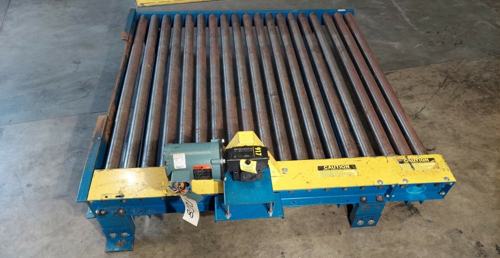 60" WIDE X 63" LONG ALBO CHAIN DRIVEN ROLLER CONVEYOR